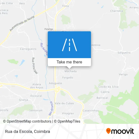 Rua da Escola map