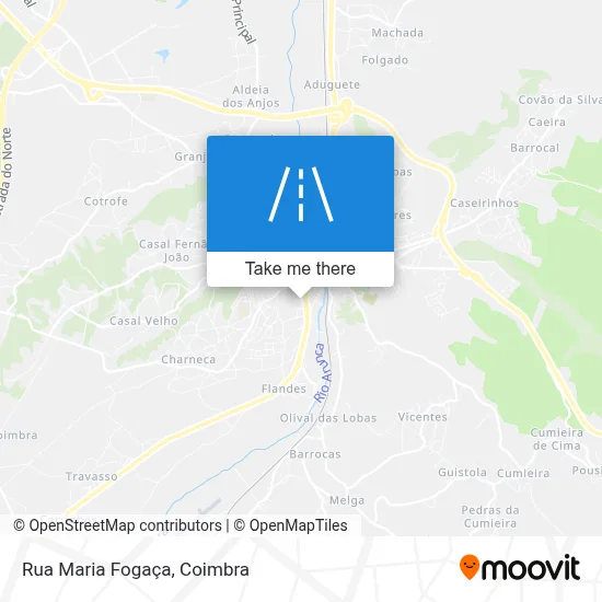 Rua Maria Fogaça map