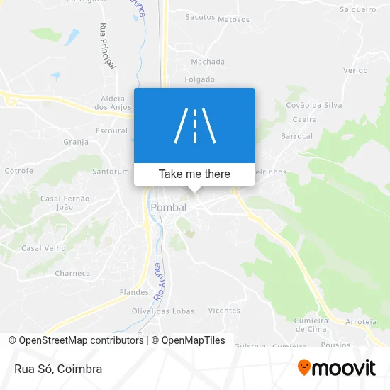 Rua Só map