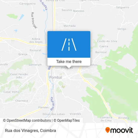 Rua dos Vinagres map