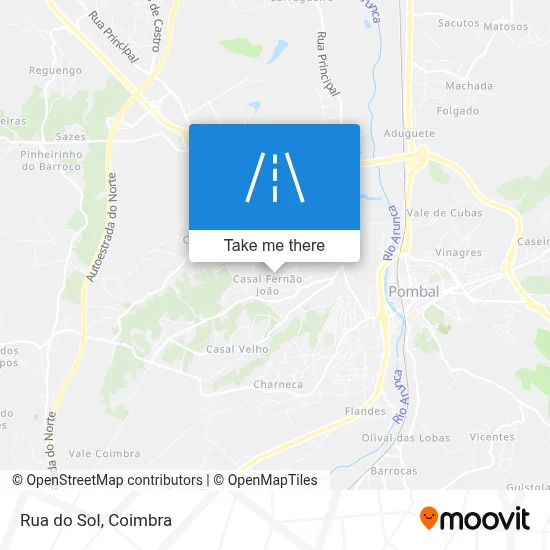 Rua do Sol map