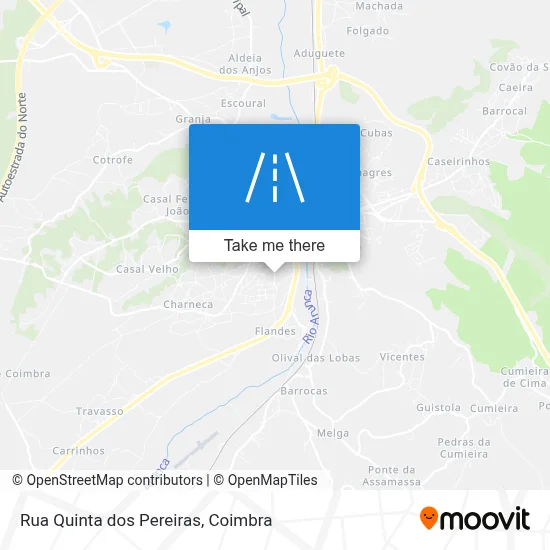 Rua Quinta dos Pereiras map