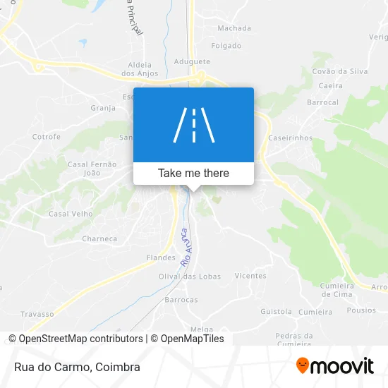 Rua do Carmo map
