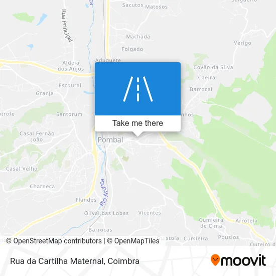 Rua da Cartilha Maternal map