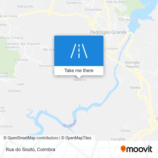 Rua do Souto map