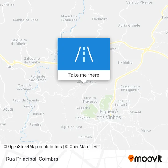 Rua Principal map