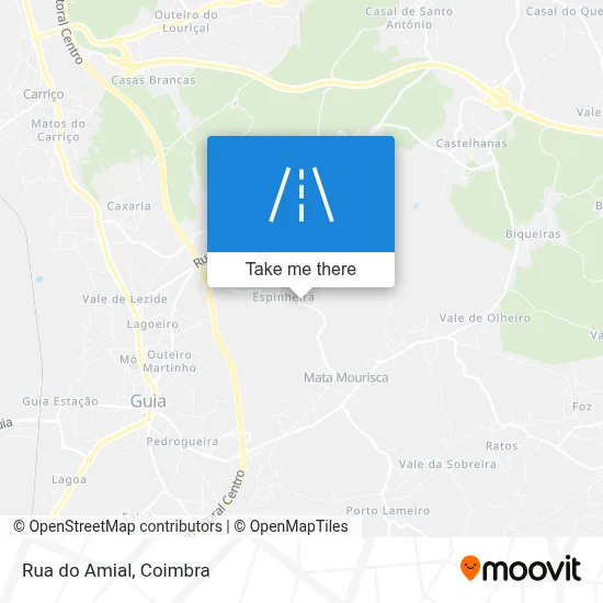 Rua do Amial map