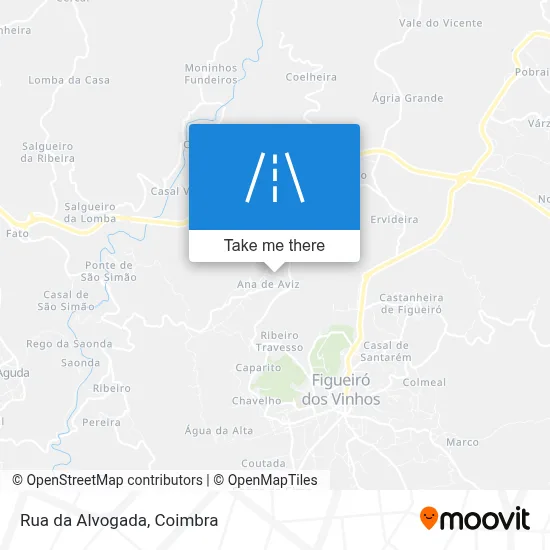 Rua da Alvogada map