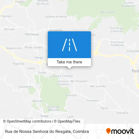 Rua de Nossa Senhora do Resgate map