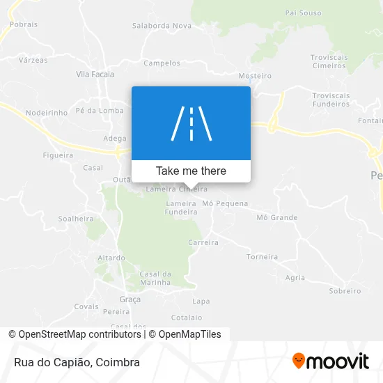 Rua do Capião map