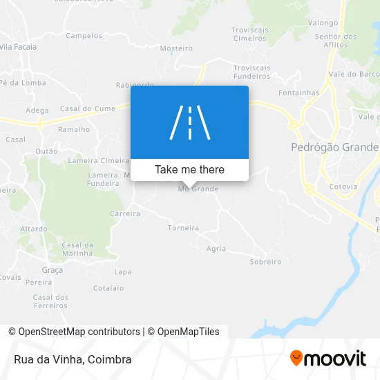 Rua da Vinha map