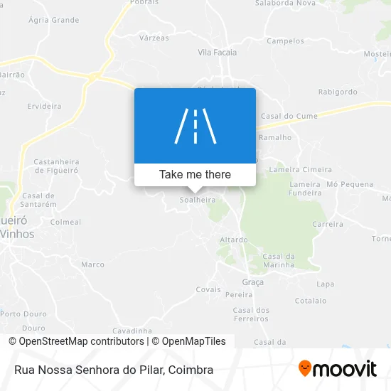 Rua Nossa Senhora do Pilar map
