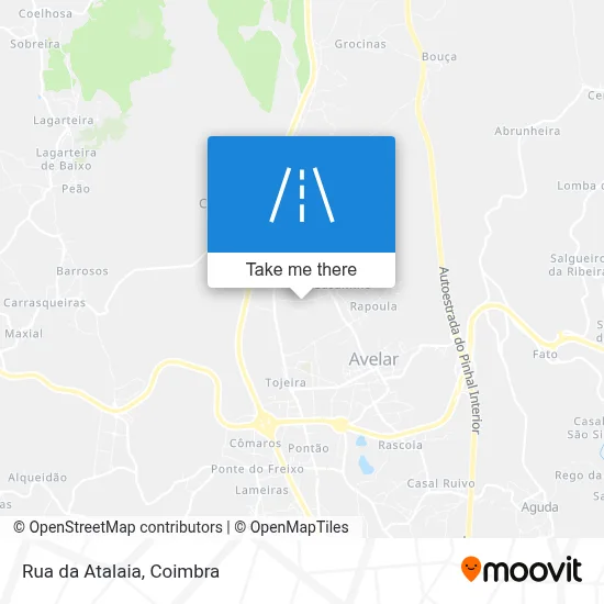 Rua da Atalaia map