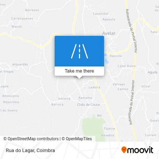 Rua do Lagar map