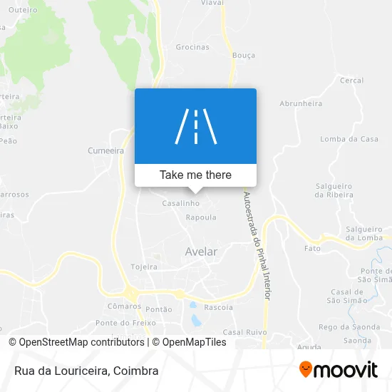 Rua da Louriceira map