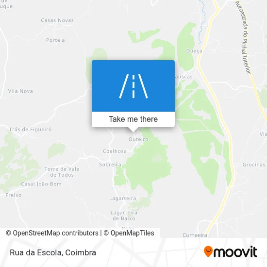 Rua da Escola map