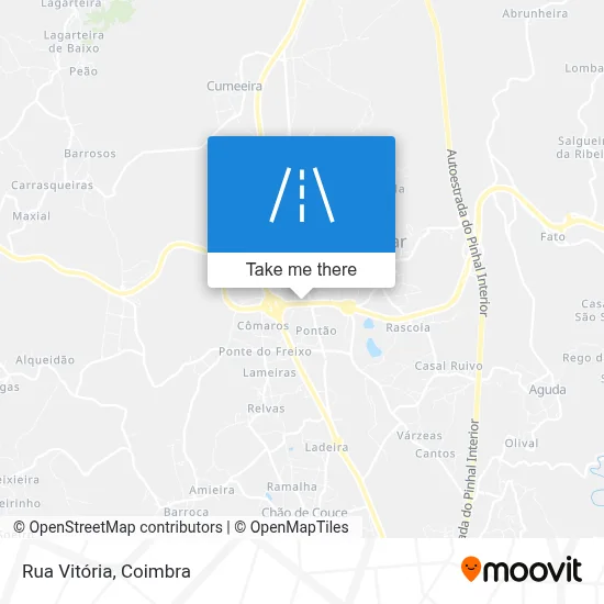 Rua Vitória map