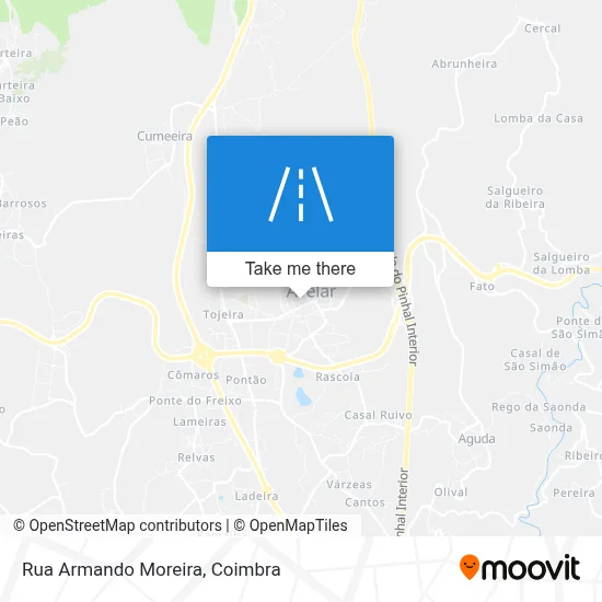 Rua Armando Moreira map