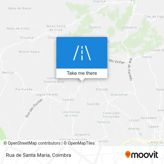 Rua de Santa Maria map