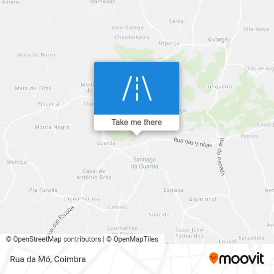 Rua da Mó map