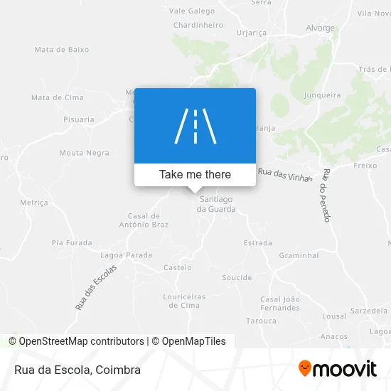 Rua da Escola map