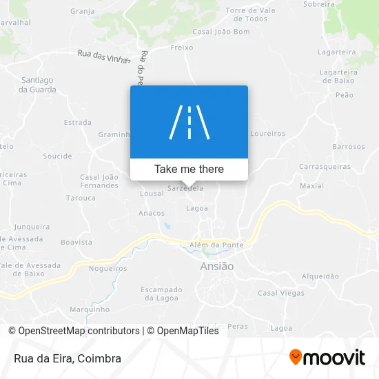 Rua da Eira map