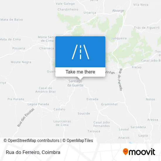 Rua do Ferreiro map