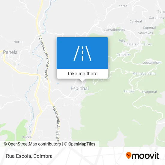 Rua Escola map