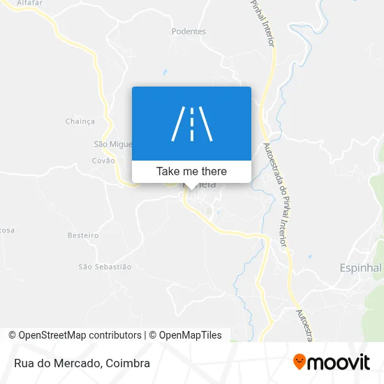 Rua do Mercado map