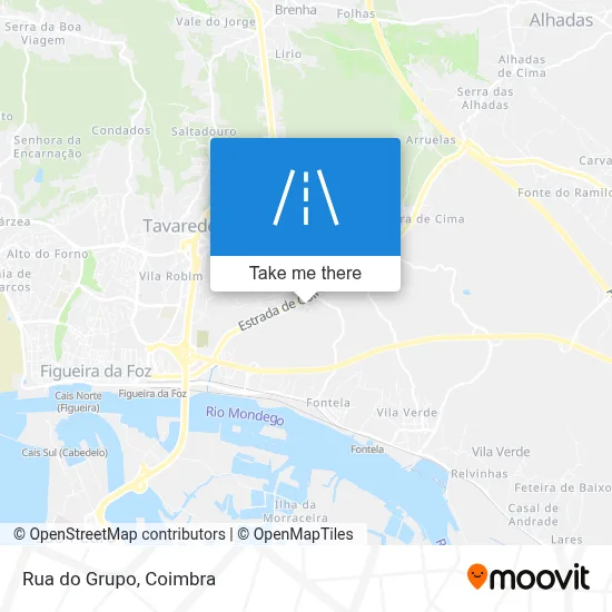 Rua do Grupo map