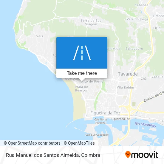 Rua Manuel dos Santos Almeida map