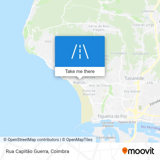 Rua Capitão Guerra map