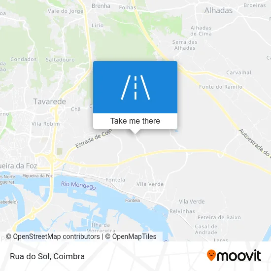 Rua do Sol map