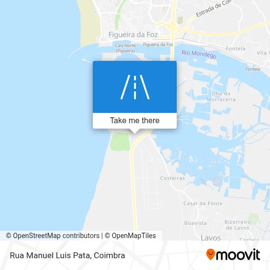Rua Manuel Luis Pata map