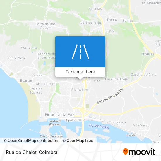 Rua do Chalet map