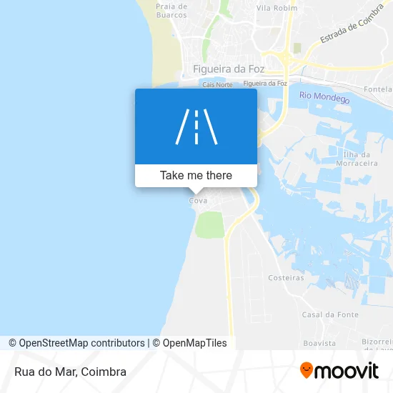 Rua do Mar map