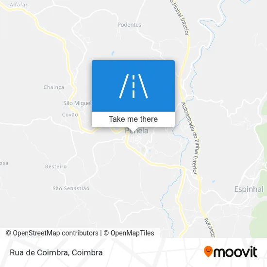 Rua de Coimbra map