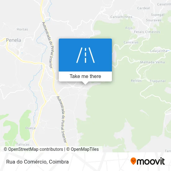 Rua do Comércio map