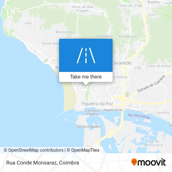 Rua Conde Monsaraz map