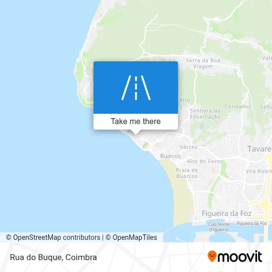 Rua do Buque map