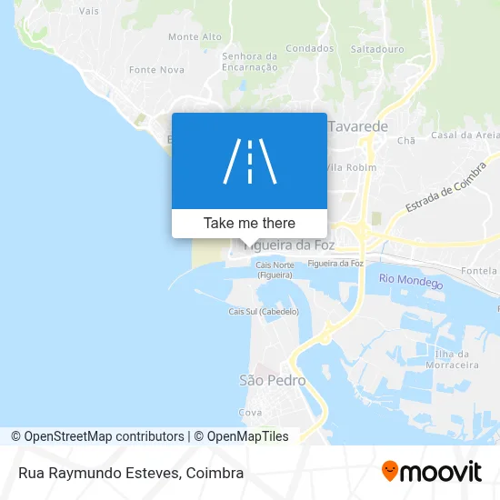 Rua Raymundo Esteves map