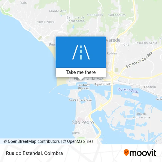 Rua do Estendal map
