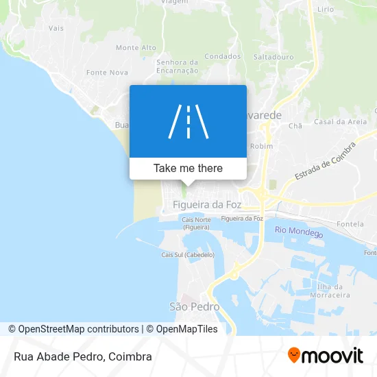Rua Abade Pedro map