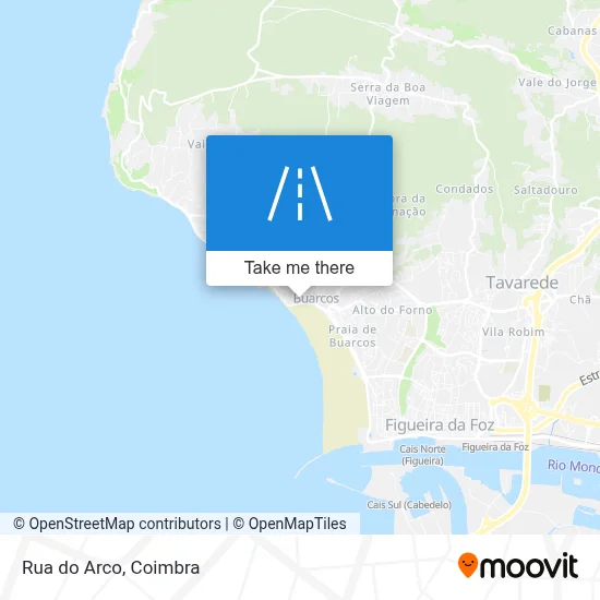 Rua do Arco map