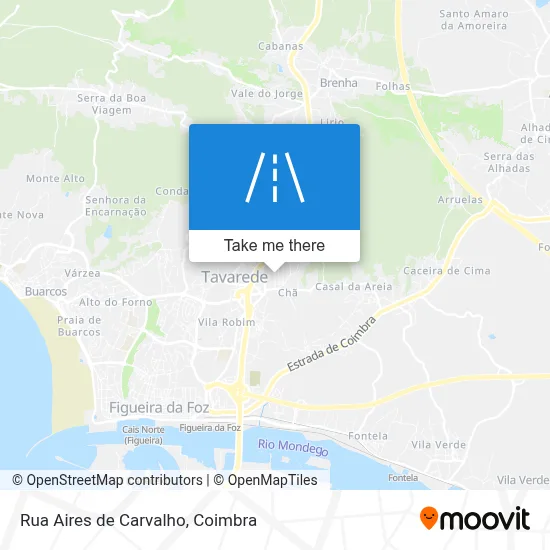 Rua Aires de Carvalho map