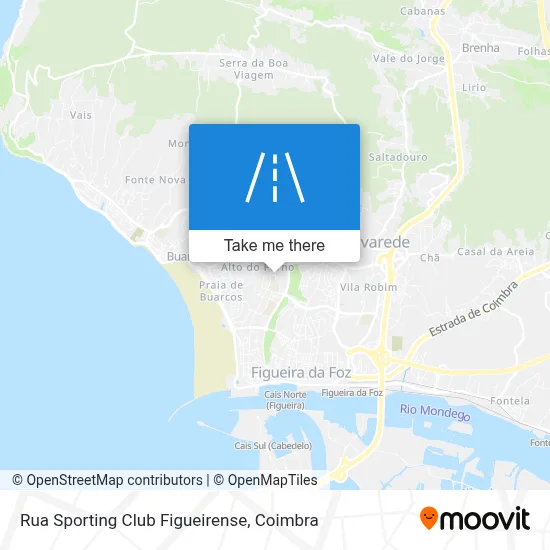 Rua Sporting Club Figueirense map