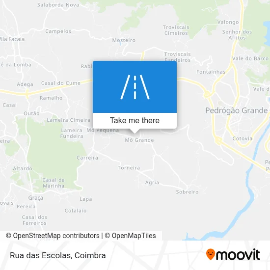 Rua das Escolas map