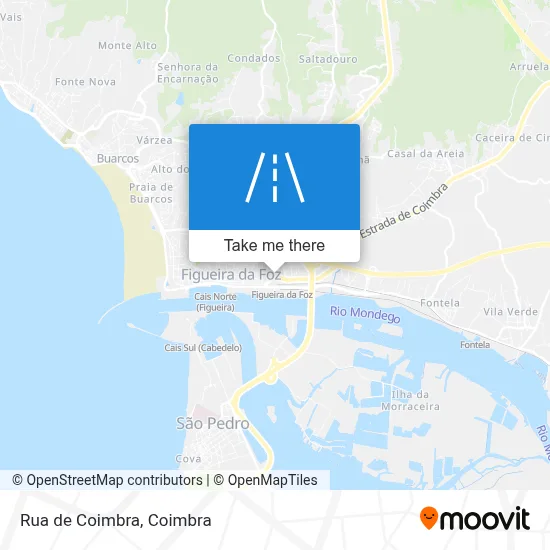 Rua de Coimbra map