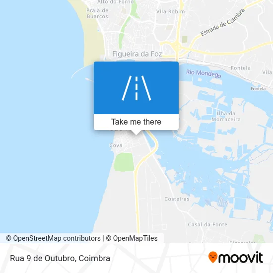 Rua 9 de Outubro map