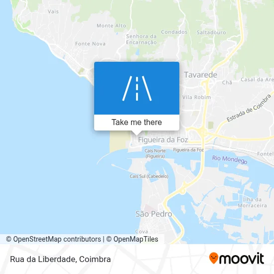 Rua da Liberdade map